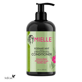 Mielle Organics Rosemary Mint Strengthening Conditioner with Biotin, 12 Ounce